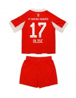 Bayern Munich Michael Olise #17 Hjemmedraktsett Barn 2025-26 Korte ermer (+ bukser)